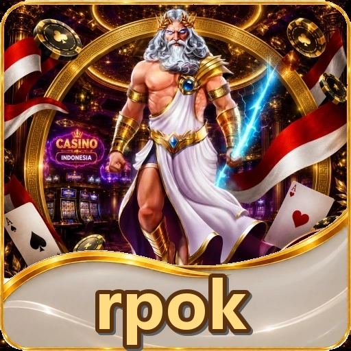 Tampilan portal login resmi rpok